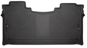 Husky Liners 2019 Ram 1500 Crew Cab WeatherBeater Black Second Row Floor Liners | 14731
