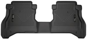 Husky Liners 20-21 Jeep Gladiator Crew Cab WeatherBeater 2nd Seat Black Floor Liners | 14881