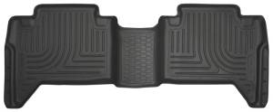 Husky Liners - Husky Liners 2016 Toyota Tacoma Crew Cab WeatherBeater 2nd Row Black Floor Liners | 14951 - Image 2