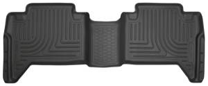 Husky Liners - Husky Liners 2016 Toyota Tacoma Crew Cab WeatherBeater 2nd Row Black Floor Liners | 14951 - Image 3