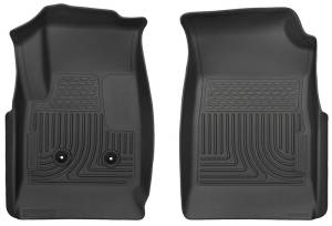 Husky Liners 15 Colorado Crew Cab/Ext Cab WeatherBeater Black Front Floor Liner | 18111 - Image 5
