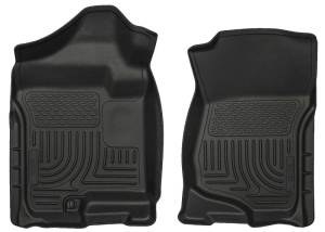 Husky Liners 07-14 Cadillac Escalade ESV/EXT Weatherbeater Black Front Floor Liners | 18201 - Image 5