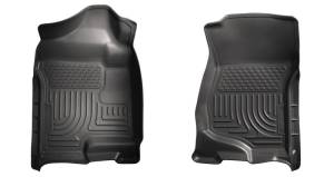 Husky Liners 07-14 Cadillac Escalade ESV/EXT Weatherbeater Black Front Floor Liners | 18201 - Image 6