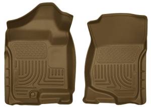 Husky Liners 07-14 Cadillac Escalade ESV/EXT Weatherbeater Tan Front Floor Liners | 18203