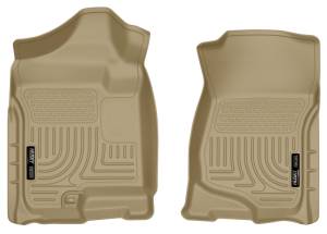 Husky Liners 07-14 Cadillac Escalade ESV/EXT Weatherbeater Tan Front Floor Liners | 18203 - Image 4