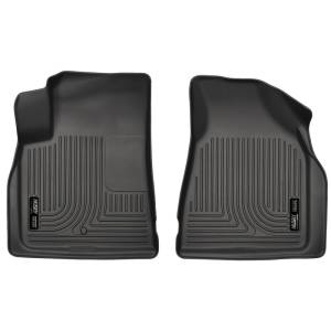 Husky Liners - Husky Liners 09-14 Chevy Traverse/07-14 GMC Acadia Weatherbeater Black Front Floor Liners | 18211 - Image 4