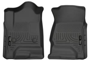 Husky Liners - Husky Liners 14 Chevrolet Silverado 1500/GMC Sierra 1500 WeatherBeater Black Front Floor Liners | 18231 - Image 3