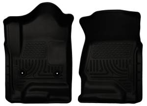 Husky Liners - Husky Liners 14 Chevrolet Silverado 1500/GMC Sierra 1500 WeatherBeater Black Front Floor Liners | 18231 - Image 5