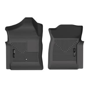 Husky Liners 99-06 Chevrolet Silverado 1500 Standard Cab WeatherBeater Front Floor Liners (Black) | 18251