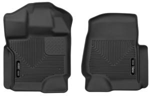 Husky Liners - Husky Liners 15-23 Ford F-150 Super/Super Crew Cab WeatherBeater Black Front Floor Liners | 18361 - Image 3