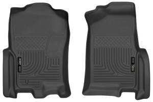Husky Liners 07-10 Ford Expedition / Lincoln Navigator WeatherBeater Black Front Floor Liners | 18391 - Image 1
