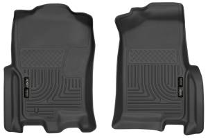 Husky Liners 07-10 Ford Expedition / Lincoln Navigator WeatherBeater Black Front Floor Liners | 18391 - Image 3