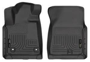 Husky Liners 12-13 Toyota Tundra Weatherbeater Black Front Floor Liners | 18561 - Image 4