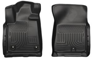 Husky Liners 2012 Toyota Tundra/Sequoia WeatherBeater Black Floor Liners | 18581 - Image 1