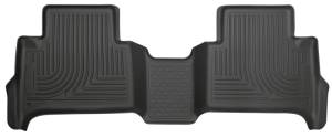 Husky Liners 15 Chevrolet Colorado Crew Cab WeatherBeater Black 2nd Seat Floor Liners | 19111 - Image 4