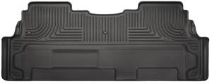 Husky Liners 09-15 Buick Enclave/Chevy Traverse/GMC Acadia WeatherBeater 2nd Row Black Floor Liners | 19171