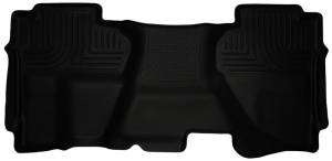 Husky Liners 07-13 Chevrolet Silverado 1500 Ext Cab WeatherBeater Black 2nd Seat Floor Liners | 19191
