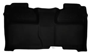 Husky Liners - Husky Liners 14 Chevrolet Silverado 1500/GMC Sierra 1500 WeatherBeater Black 2nd Seat Floor Liners | 19231 - Image 2