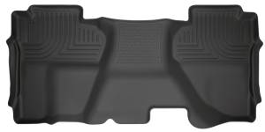 Husky Liners - Husky Liners 14 Chevrolet Silverado/14 GMC Sierra 1500 Weatherbeater Black 2nd Seat Floor Liner | 19241 - Image 2