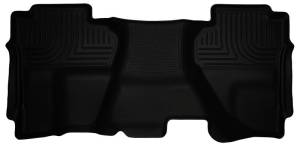 Husky Liners - Husky Liners 14 Chevrolet Silverado/14 GMC Sierra 1500 Weatherbeater Black 2nd Seat Floor Liner | 19241 - Image 3