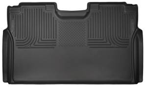 Husky Liners 15-23 Ford F-150 SuperCrew Cab WeatherBeater Black 2nd Seat Floor Liner | 19371 - Image 4