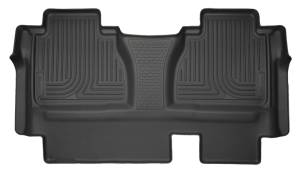 Husky Liners 14-15 Toyota Tundra Double Cab Pickup Weatherbeater Black 2nd Seat Floor Liners | 19561 - Image 3