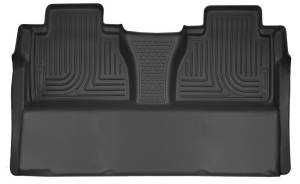 Husky Liners 14-15 Toyota Tundra CrewMax Cab Pickup Weatherbeater Black 2nd Seat Floor Liners | 19581