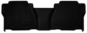 Husky Liners 07-13 Toyota Tundra Crew Cab / Ext Cab WeatherBeater Black 2nd Seat Floor Liners | 19591 - Image 5