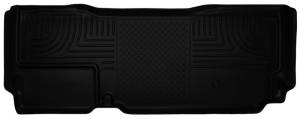 Husky Liners 11-15 Ford F250/F350/F450 Super Duty Ext Cab WeatherBeater Black 2nd Seat Floor Liners | 19721 - Image 5