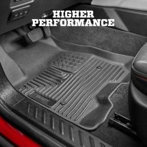 Husky Liners 11-15 Ford F250/F350/F450 Super Duty Ext Cab WeatherBeater Black 2nd Seat Floor Liners | 19721 - Image 16