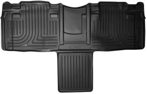 Husky Liners 11-12 Toyota Sienna WeatherBeater 2nd Row Black Floor Liners | 19841 - Image 3