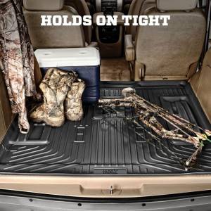 Husky Liners - Husky Liners 21-23 Jeep Grand Cherokee L (Over Flat 3rd Row Seats) WeatherBeater Cargo Liner - Black | 20671 - Image 11