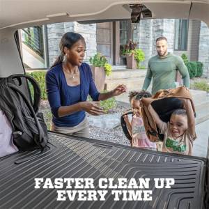 Husky Liners 13-16 Lexus LX570 / 13-16 Toyota Land Cruiser Weaterbeater Black Cargo/Trunk Liner | 25341 - Image 8