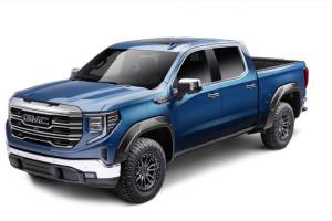 Husky Liners - Husky Liners 19-24 GMC Sierra 1500 (69.9/79.4in. Bed) DRT Style Fender Flares (Smooth) 4pc - Blk | 2804946 - Image 2