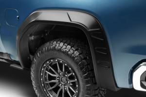 Husky Liners - Husky Liners 19-24 GMC Sierra 1500 (69.9/79.4in. Bed) DRT Style Fender Flares (Smooth) 4pc - Blk | 2804946 - Image 8