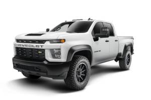 Husky Liners - Husky Liners 20-25 Chevrolet Silverado 2500 HD Extend-A-Fender Flares 4pc - Blk | 2804986 - Image 2