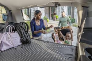 Husky Liners 2015 Chev/GM Suburban/Yukon XL WeatherBeater Black Rear Cargo Liner to Back Third Seat | 28221 - Image 6