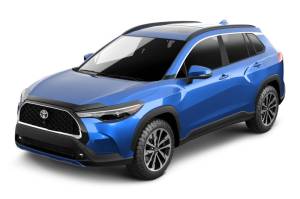 Husky Liners - Husky Liners 22-25 Toyota Corolla Cross Aeroskin Hood Protector - Smoke | 2842217 - Image 2