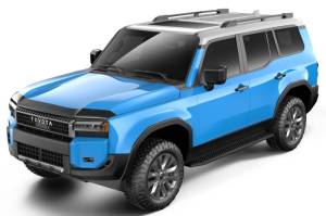 Husky Liners 2024+ Toyota Land Cruiser Aeroskin - Smoke | 2842232 - Image 5