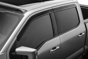 Husky Liners 15-24 Ford F-150 (Incl. Raptor/Lightning) Ventvisor Low Profile (4pc) - Smoke | 2854044