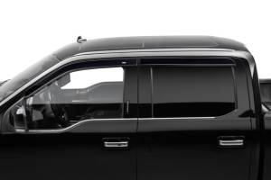 Husky Liners - Husky Liners 15-24 Ford F-150 (Incl. Raptor/Lightning) Ventvisor Low Profile (4pc) - Smoke | 2854044 - Image 10