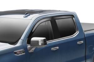 Husky Liners 19-24 Chevrolet Silverado/GMC Sierra 1500 CC Ventvisor Low Profile (4pc) - Smoke | 2854075