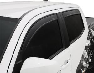 Husky Liners 07-21 Toyota Tundra DC Ventvisor Low Profile 4pc - Matte Black | 2857015 - Image 5