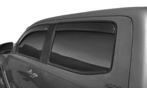 Husky Liners - Husky Liners 16-23 Toyota Tacoma DC In-Channel Mount Ventvisor Low Profile (4pc) - Smoke | 2864036 - Image 2