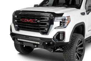 Husky Liners - Husky Liners 15-19 GMC Sierra 2500/3500HD (Excl Induction Sys Hood) Aeroskin Low Profile - Matte Blk | 2877085 - Image 1