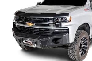 Husky Liners 15-19 Chevy Silverado 2500/3500 (Excl. Indc Sys Hood) Aeroskin Low Profile - Matte Blk | 2877087 - Image 1