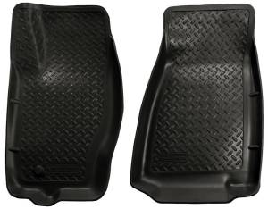 Husky Liners 05-10 Jeep Grand Cherokee/Commander Classic Style Black Floor Liners | 30611