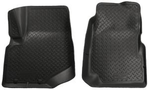 Husky Liners 02-08 GM Trailblazer/Bravada/Envoy/05-08 Saab 9-7X Classic Style Black Floor Liners | 32001 - Image 5