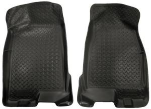 Husky Liners 04-12 Chevy Colorado/GMC Canyon Crew Cab Classic Style Black Floor Liners | 32511
