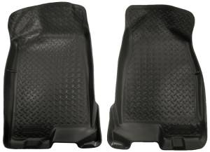 Husky Liners 04-12 Chevy Colorado/GMC Canyon Crew Cab Classic Style Black Floor Liners | 32511 - Image 2